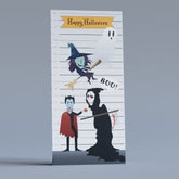 Halloween Police Line Up Photo Backdrop
