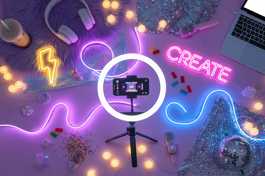 How to Use TikTok Lights & Other Video Background Ideas