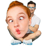 Big Head Cardboard Cutout