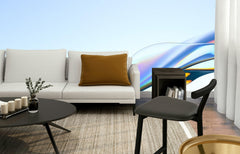 Glass Ribbon Wall Mural