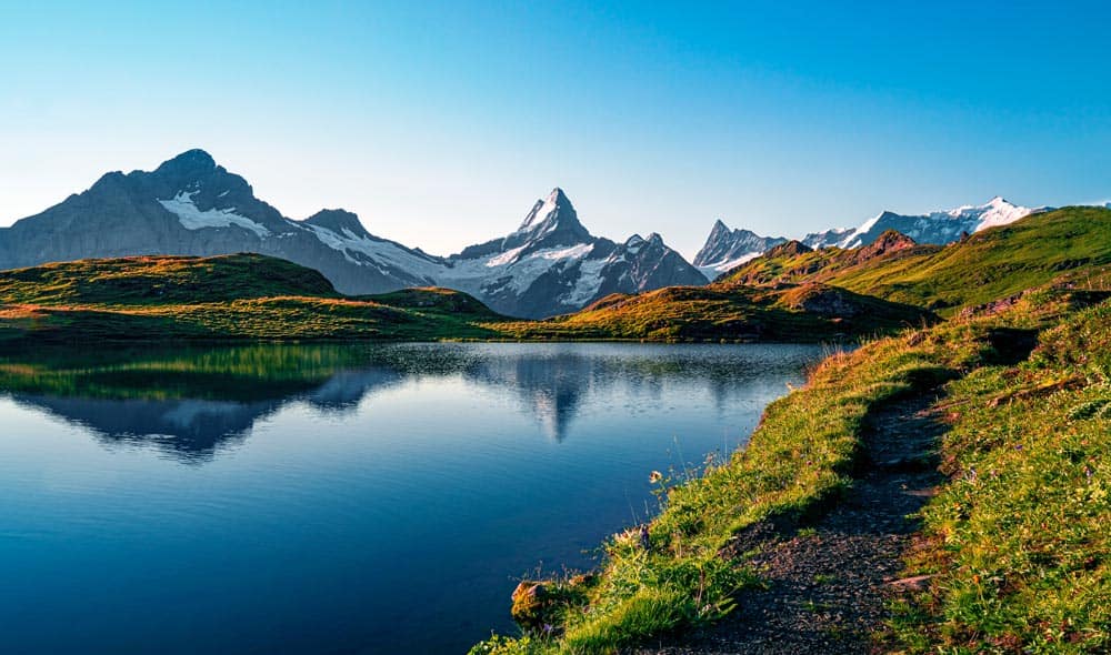 Alpine Lake Wall Mural