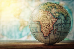 Antique Globe Wall Mural