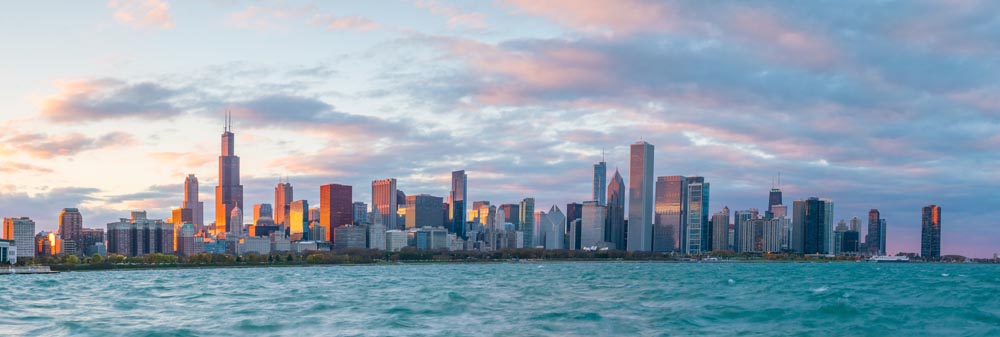 Chicago Skyline Wall Mural