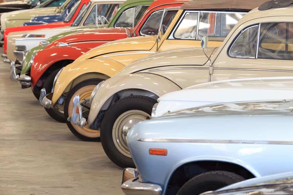 Classic Cars Wall Mural