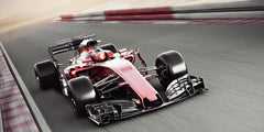 Formula 1 Race Car Wall Mural