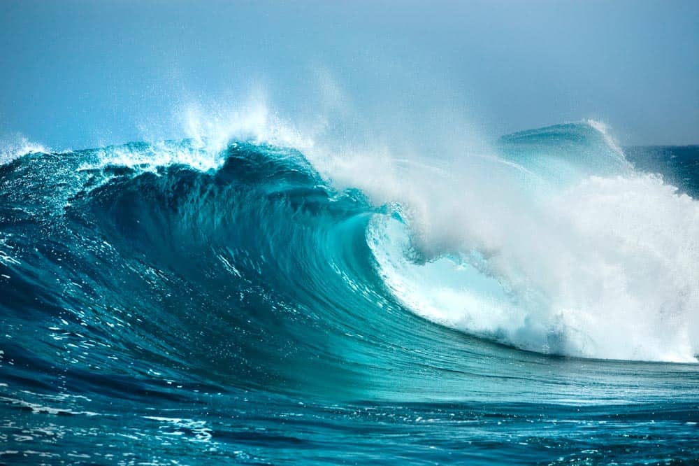 Frozen Wave Wall Mural