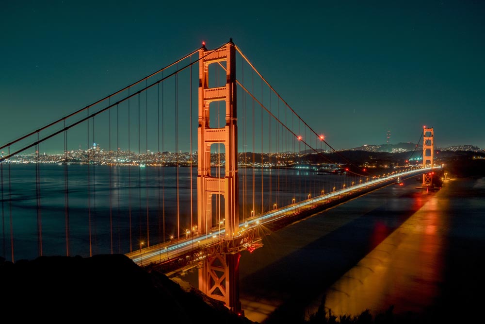 Golden Gate Bride Wall Mural