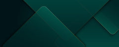 Green Rectangles Wall Mural