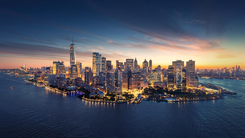 Manhattan Skyline Wall Mural