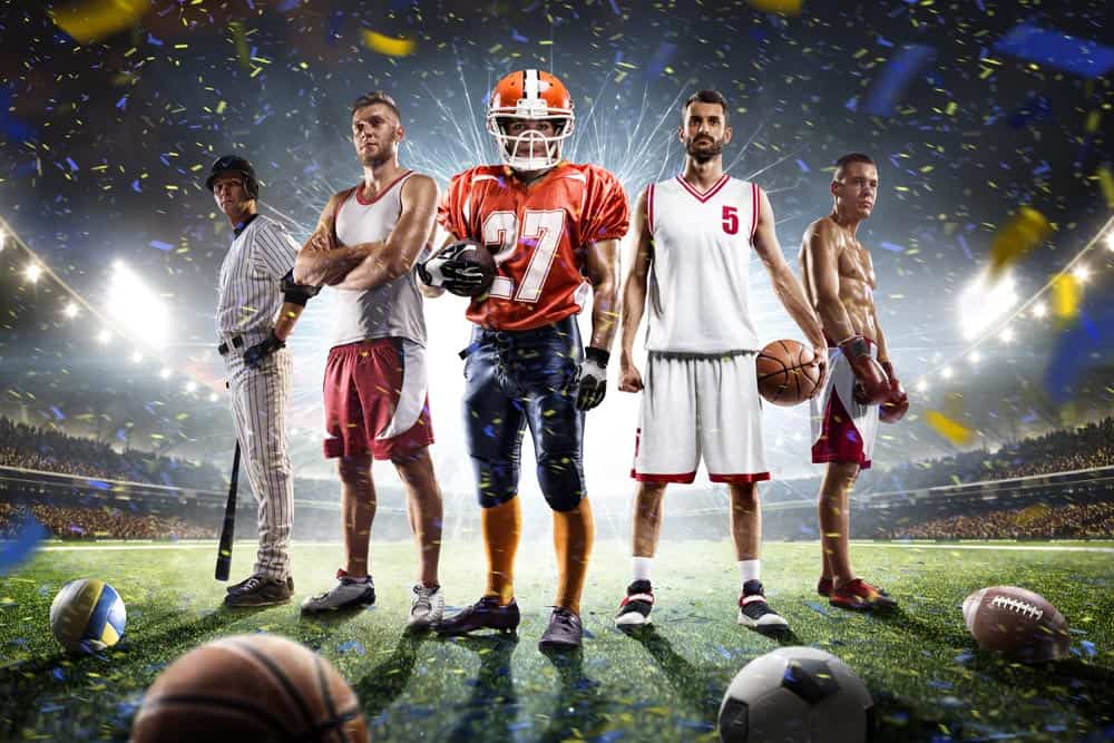 Multi-Sport Wall Mural