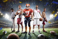 Multi-Sport Wall Mural