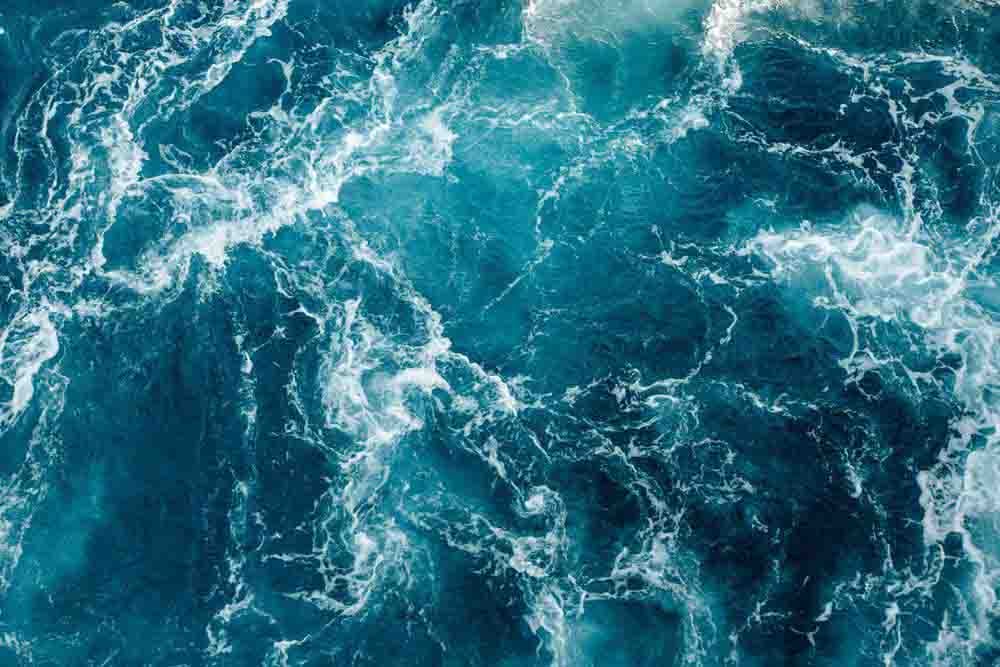 Mysterious Sea Wall Mural