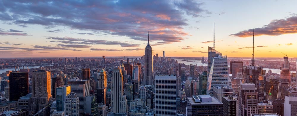 New York Skyline Wall Mural