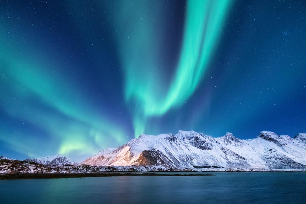 Northern Lights Wall Mural