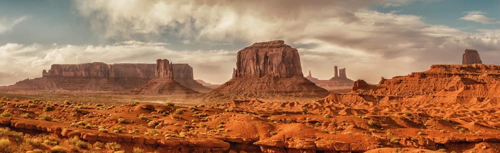 Panoramic Valley Wall Mural