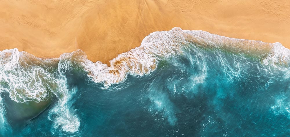 Rolling Waves Wall Mural