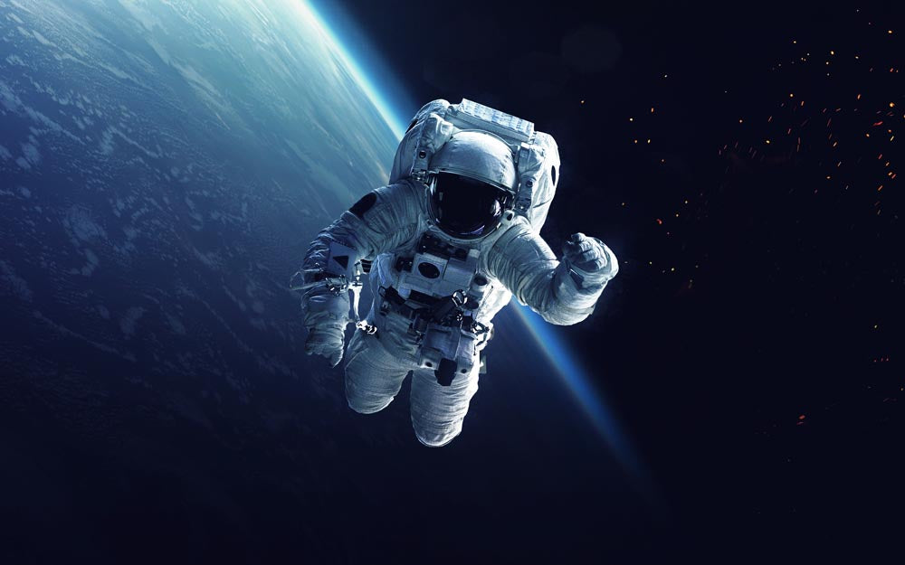 Space Astronaut Wall Mural