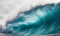 Towering Wave Wall Mural