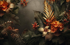 Tropical Plants Wall Mural