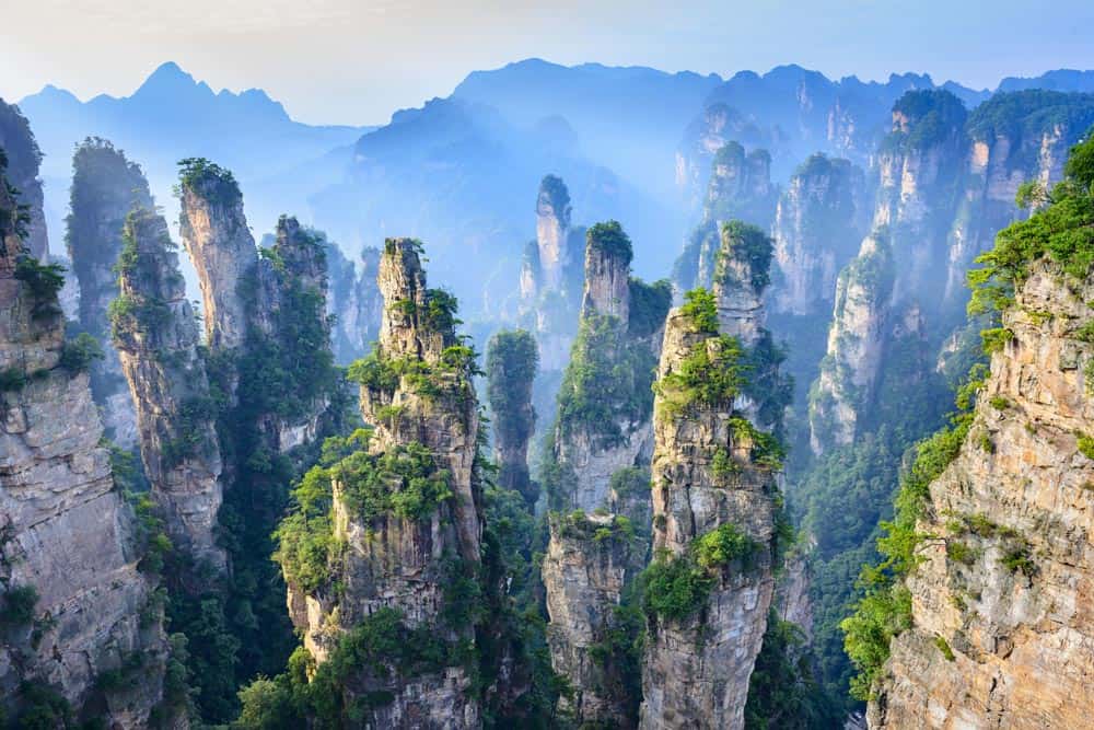 Zhangjiajie Cliffs Wall Mural